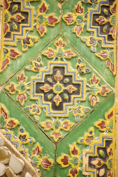 Плитка на стенах королевского дворца 5 — стоковое фото