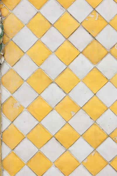 Плитки на стенах королевского дворца — стоковое фото