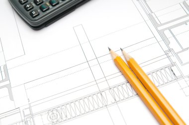 İnşaat blueprint