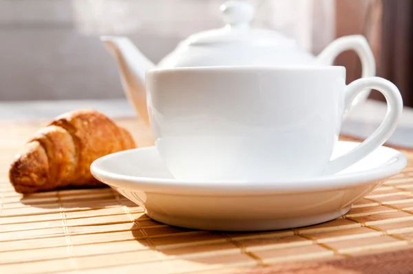 Chá da manhã — Fotografia de Stock