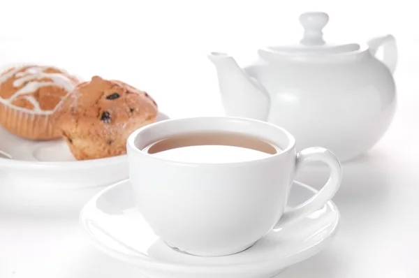 Утренний чай — стоковое фото