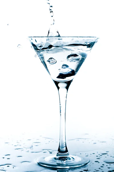 Salpicadura de Martini — Foto de Stock