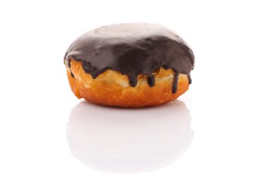 Donut isolated on white clipart