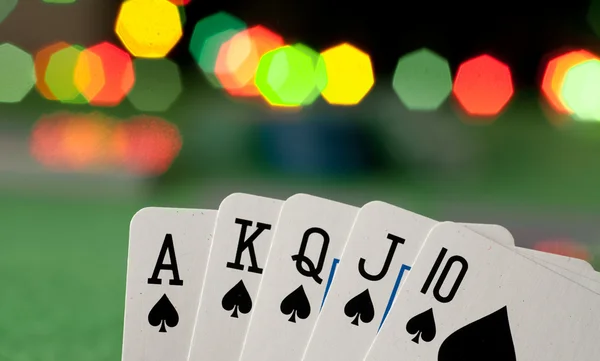 扑克 — 图库照片
