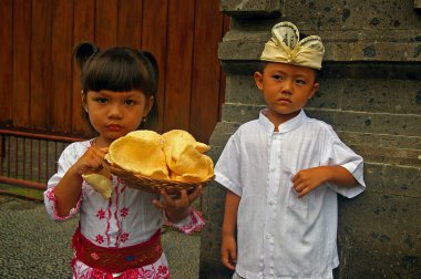 Balinese kids clipart