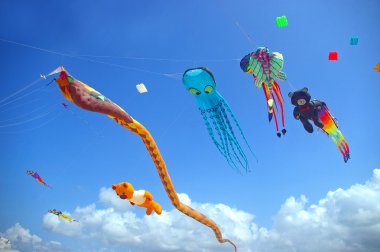Creative kites clipart