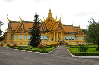Palace in Cambodia clipart