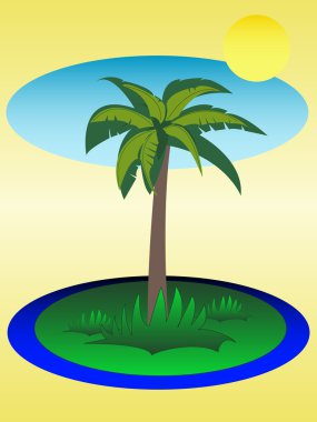Oasis clipart