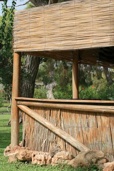 stock image A summerhouse for garden party