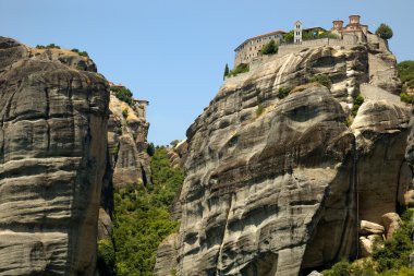 Meteora monastery, Greece clipart