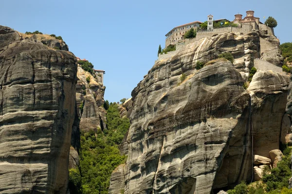 Mosteiro de Meteora, Grécia Imagens De Bancos De Imagens Sem Royalties