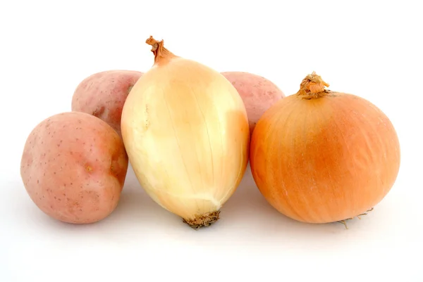 Potatoes with onion — Stock Photo, Image