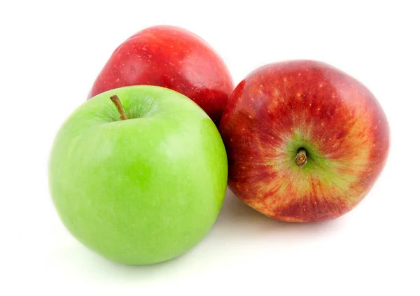 빨강 과 초록 사과 — 스톡 사진