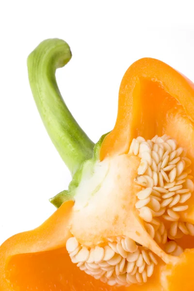 Orange sweet pepper. — Stock Photo, Image