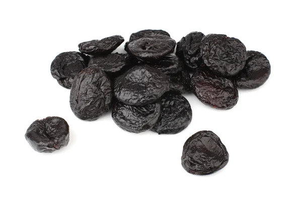 stock image Prunes on a white background.