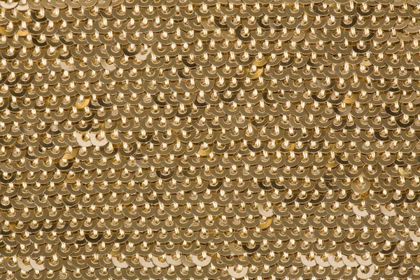 Lantejoulas douradas — Fotografia de Stock