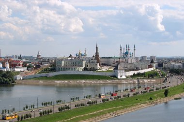 The Kazan Kremlin clipart