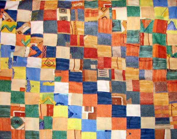 Patchwork quilt — Stock Photo, Image