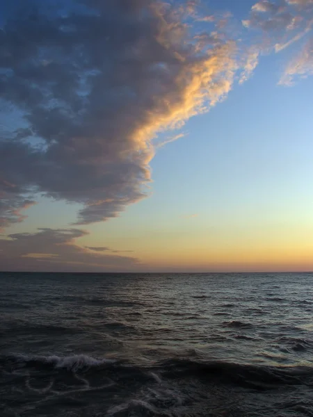 Sunset on a sea — Stock Photo, Image