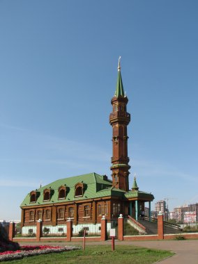 Modern ahşap Camii