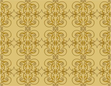 Seamless floral background clipart