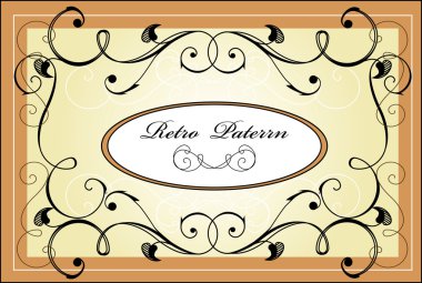 Classical vignette clipart