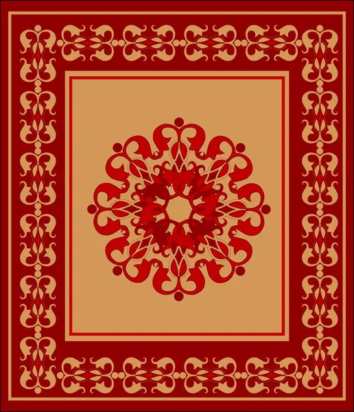 Arabian carpet — Stock Vector