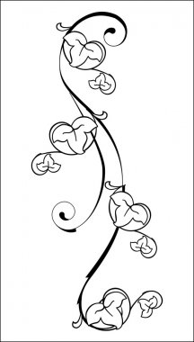 Floral element clipart