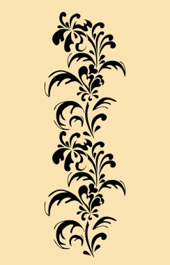 Floral border clipart