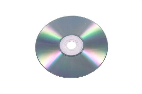 Cd/Dvd의 흰색 절연 — 스톡 사진