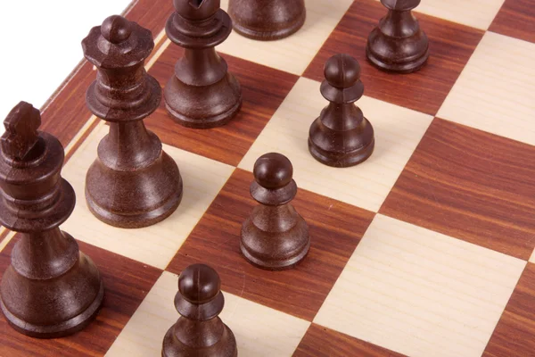 Chess board fragment — Stock Photo, Image