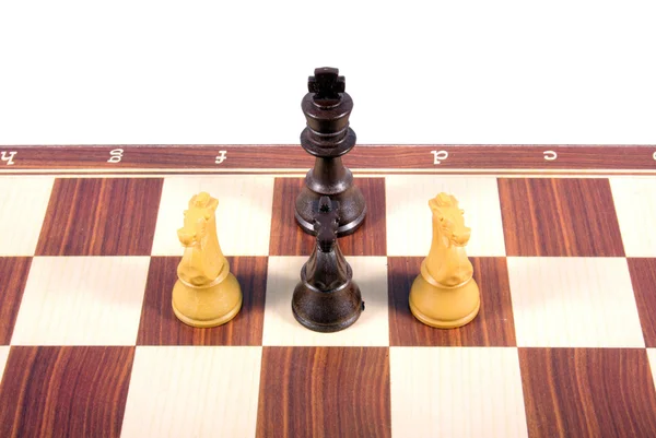 Осколок шахматной доски — стоковое фото
