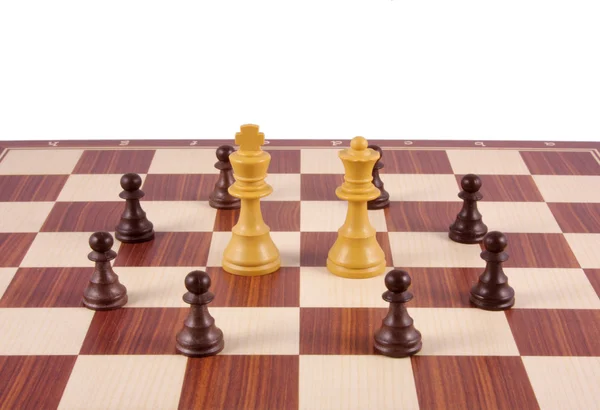 Осколок шахматной доски — стоковое фото