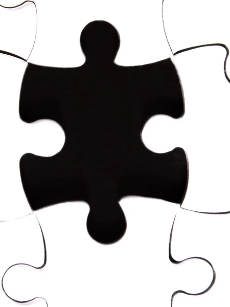 Aucun élément, blanc, puzzle — Photo