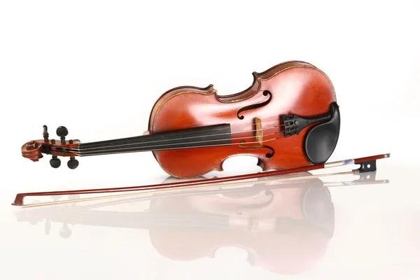 Violin isolated on white — Stock Photo, Image