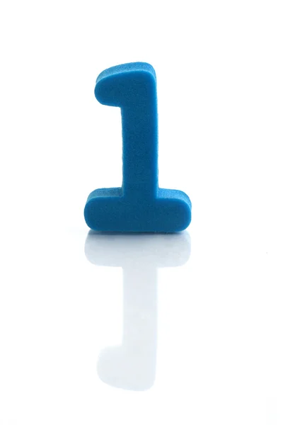 Number one isolated — Stock Photo, Image