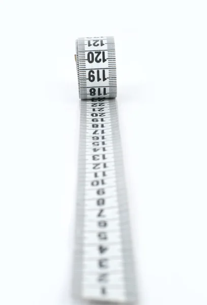 Medição de uma fita isolada — Fotografia de Stock
