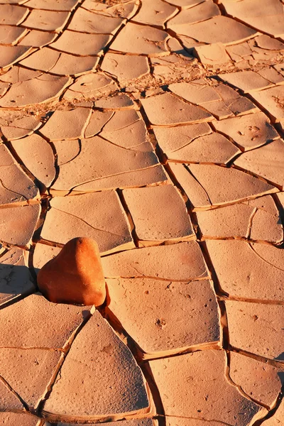 Der Boden in der Wüste — Stockfoto