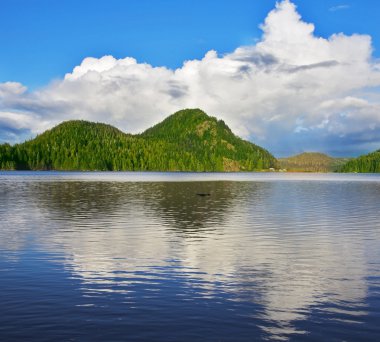 gulf Island rüzgarda kolay sabah