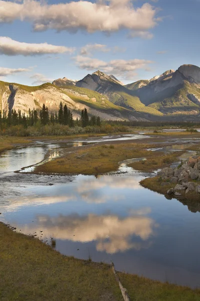 stock image Reflections of clouds