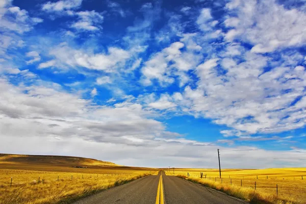 The American prairie in September — Stockfoto