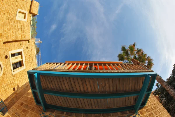 stock image Balcony of the ancient house