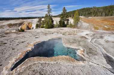 The geyser azure 