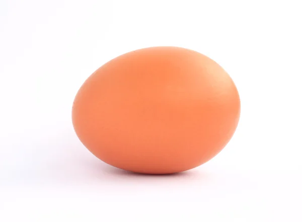 Chicken egg on white background — Stock Photo, Image