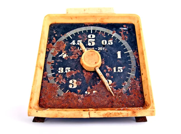 Old rusty scales — Stock Photo, Image