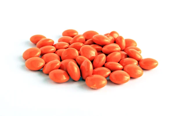 Oranje tabletten — Stockfoto