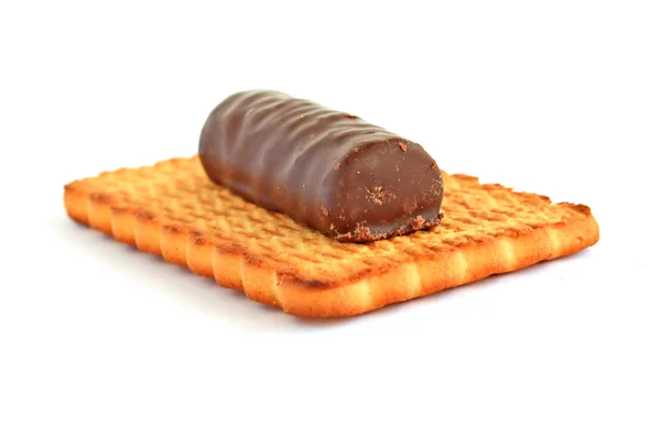 Kekse und Schokolade — Stockfoto