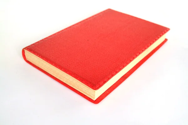 빨간 노트북 — 스톡 사진