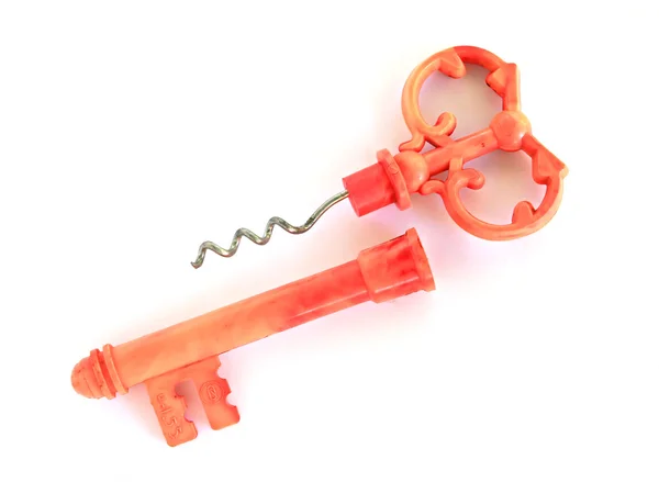 Decorative corkscrew — Stock Photo, Image