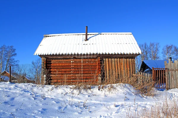Old wooden farmhouse — Stock Photo, Image